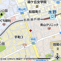 愛知県瀬戸市效範町2丁目62周辺の地図