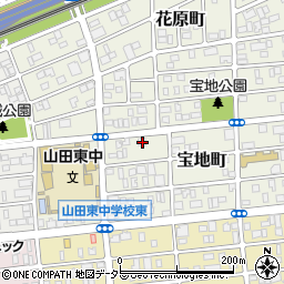 愛知県名古屋市西区宝地町109-2周辺の地図