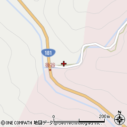 鳥取県日野郡日野町高尾282周辺の地図