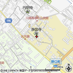 滋賀県彦根市野口町195周辺の地図