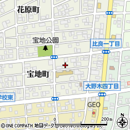 愛知県名古屋市西区宝地町331周辺の地図