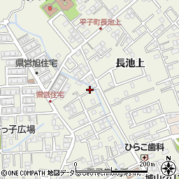 愛知県尾張旭市平子町中通341周辺の地図