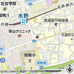 愛知県瀬戸市北脇町142周辺の地図