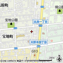 愛知県名古屋市西区宝地町324周辺の地図