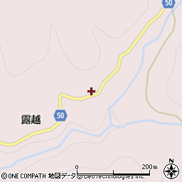 京都府南丹市日吉町畑郷（谷後橋）周辺の地図