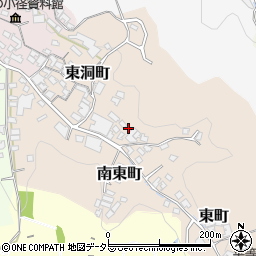 愛知県瀬戸市東洞町17周辺の地図