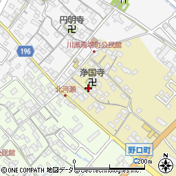 滋賀県彦根市野口町203周辺の地図