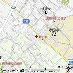北川理髪店周辺の地図