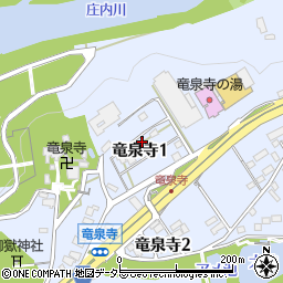 愛知県名古屋市守山区竜泉寺周辺の地図