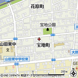 愛知県名古屋市西区宝地町192周辺の地図