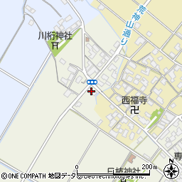 滋賀県彦根市上西川町407周辺の地図