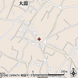 静岡県富士市大淵1606-1周辺の地図