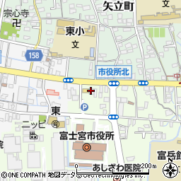 アパマンショップ富士宮店周辺の地図