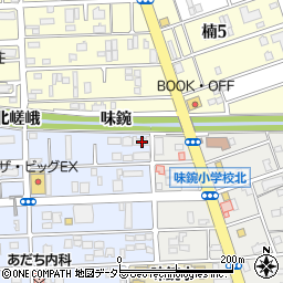 愛知県名古屋市北区中味鋺3丁目629周辺の地図