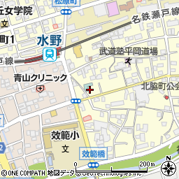 愛知県瀬戸市北脇町139周辺の地図