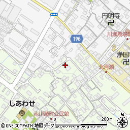 滋賀県彦根市南川瀬町878周辺の地図