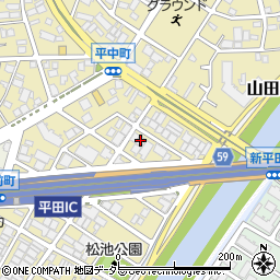 平田製作所周辺の地図