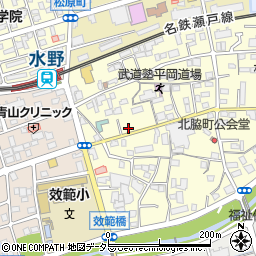 愛知県瀬戸市北脇町132周辺の地図