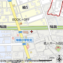 愛知県名古屋市北区楠味鋺3丁目616周辺の地図