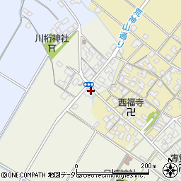 滋賀県彦根市上西川町406周辺の地図