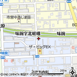愛知県名古屋市北区中味鋺3丁目608周辺の地図