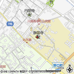 滋賀県彦根市野口町202周辺の地図
