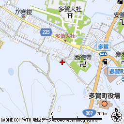 滋賀県犬上郡多賀町多賀554周辺の地図