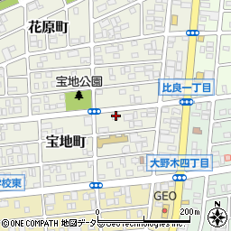 愛知県名古屋市西区宝地町315周辺の地図