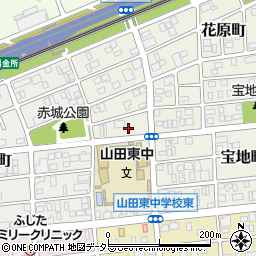 愛知県名古屋市西区宝地町42周辺の地図