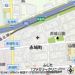 愛知県名古屋市西区赤城町122周辺の地図