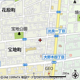 愛知県名古屋市西区宝地町319周辺の地図
