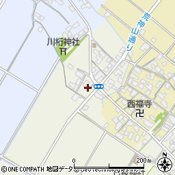 滋賀県彦根市上西川町374-1周辺の地図