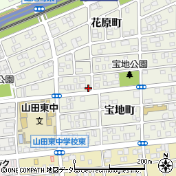 愛知県名古屋市西区宝地町107-1周辺の地図
