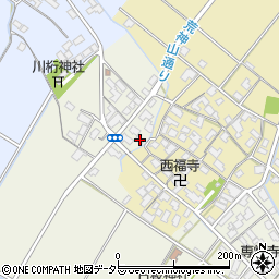滋賀県彦根市上西川町404周辺の地図