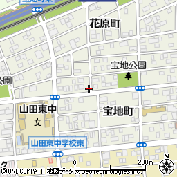 愛知県名古屋市西区宝地町107周辺の地図