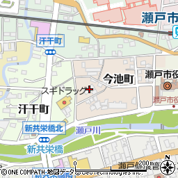 愛知県瀬戸市今池町84周辺の地図