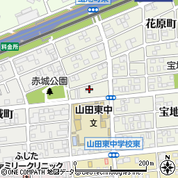 愛知県名古屋市西区宝地町45周辺の地図