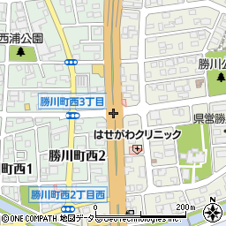 勝川町３周辺の地図