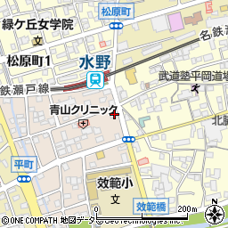 愛知県瀬戸市效範町2丁目40周辺の地図