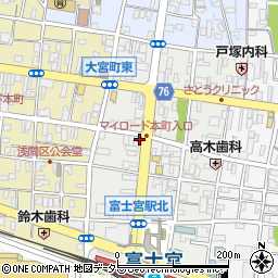 レオパレスパートナーズ　富士宮店周辺の地図
