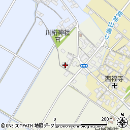 滋賀県彦根市上西川町363周辺の地図