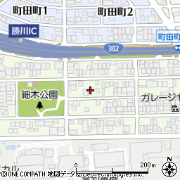 愛知県春日井市細木町周辺の地図