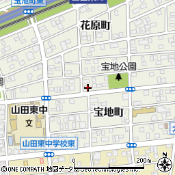 愛知県名古屋市西区宝地町194周辺の地図