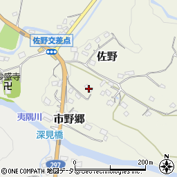 千葉県勝浦市市野郷1126周辺の地図