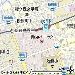 愛知県瀬戸市效範町2丁目49周辺の地図