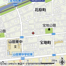 愛知県名古屋市西区宝地町107-4周辺の地図