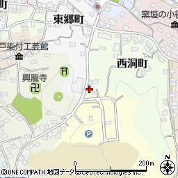 愛知県瀬戸市西洞町88周辺の地図
