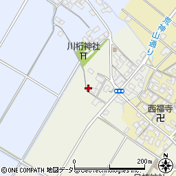 滋賀県彦根市上西川町362周辺の地図