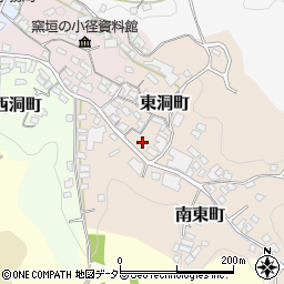 愛知県瀬戸市東洞町4周辺の地図