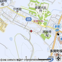 滋賀県犬上郡多賀町多賀566周辺の地図